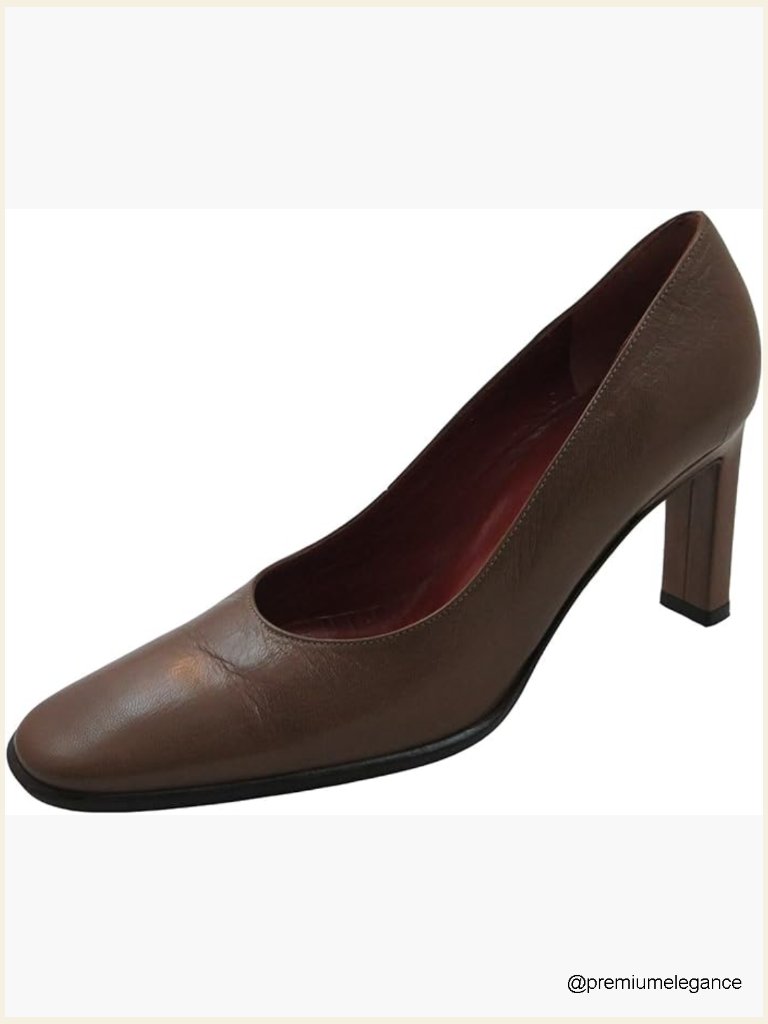 Italian Leather Flats Women's Dress Casual Shoes Slip On